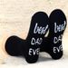 All-cotton mid-tube socks sole letter non-slip adhesive floor socks Sports and leisure creative socks_vogvips.com