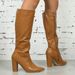 666-10 Women's Long Boots Pointed Toes, Thick High Heels, With A Comfortable, Warm, And Elegant Zipper At The Back_vogvips.com
