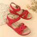 New Cross-border Roman Women, Breathable, Stitched With Velcro, Large Size, European And American Retro Solid Color_vogvips.com
