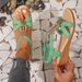 Summer New Korean Style Open-toe Beaded Women's Sandals Bohemian Wedge Heels_vogvips.com