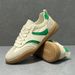Men's Spring Summer Genuine Leather Breathable Soft Sole Casual Sneakers Trendy Patchwork Fabric Sports Shoes_vogvips.com