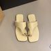 Women's Open-Toe For Outdoor Wear, Summer New Soft Flat Flip-Flops, Vacation Style Beach Sandals_vogvips.com