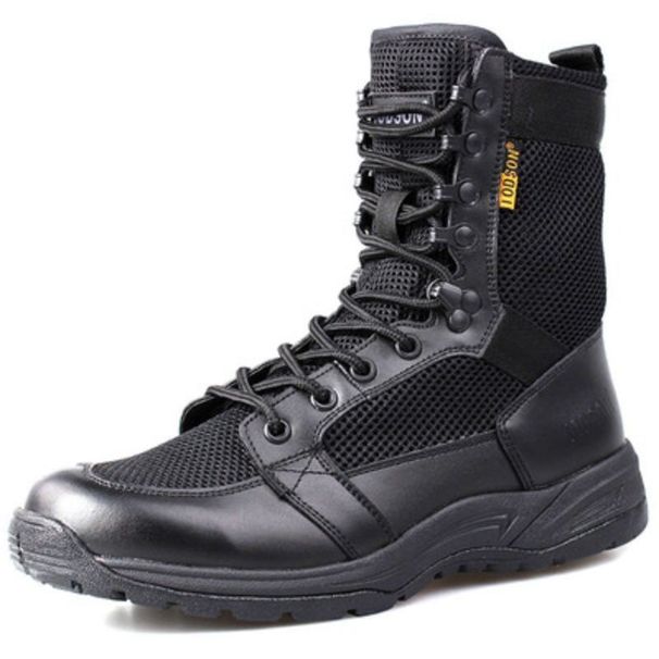 European Warm Series Summer Ultra-light Land Combat Men's High-top Breathable Security Military Enthusiast Training Boots_vogvips.com