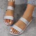 European And American Large-size Women's Slippers 2025 Summer New Woven Women's Slippers For Outdoor Wear Beach Sandals Slippers_vogvips.com