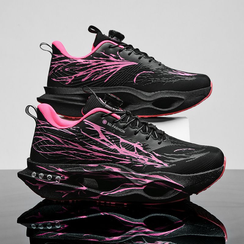 Men's Running Shoes 9pro Summer Full-Length Carbon Fiber Plate Middle School Entrance Examination Physical Test Racing Sports Casual Shoes_vogvips.com