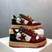 Red Wine Longjing Couple Star 2025 New China-Chic Board Men's Versatile Thick Soled Fashion Shoes Children_vogvips.com