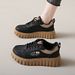 Little White Schoolgirl Trendy Versatile Thick Baseplate Casual Shoes_vogvips.com