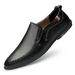 Doudou Shoes Men's Soft-soled Lazy Tide Men's Casual Leather Shoes_vogvips.com