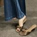 Cute Open-toe Women's Sandals: Korean Style, Elegant Comfort, Silk Satin, Sweet Bow, Cat-heel Slippers_vogvips.com