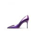 Women S Elegant Pointed Toe High Heel Pumps Glossy Purple Holographic Red Stiletto Dress Shoes For Special Occasions_vogvips.com