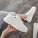 Women's Casual Thick-soled White Sneakers, Korean Style, New Versatile Spring 2026 Model, Height-increasing For Students_vogvips.com