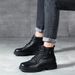 Men's Cotton Shoes, Velvet Warm High-top Top Martin Boots, Snow Boots, Men's Casual Leather Boots_vogvips.com