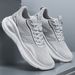 Men's Breathable Knit Sneakers Lightweight Walking Shoes Casual Comfort Fit For Daily Wear_vogvips.com