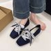 Shallow Single Shoes Ballet Flat Women's Shoes Soft Sole Early Spring French Retro Mary Jane Shoes Inner Height Increase_vogvips.com