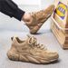 Men's Casual Breathable Mesh Sports Shoes Anti-Slip Workwear Thick Soled Dad Shoes for Construction Sites Autumn Trendy Trade_vogvips.com