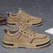 Autumn Waterproof Anti Slip Casual Versatile White Student Board Shoes, Men's Lightweight And Trendy Sports Shoes_vogvips.com