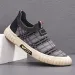 Summer Breathable Lazy Casual Shoes, Comfortable Flat For One Foot, Men's Fashionable Socks Shoes_vogvips.com