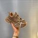"Women's Rhinestone-Studded Casual Shoes With Thick Sole & Zebra Print – Stylish & Comfortable For Everyday Wear"_vogvips.com