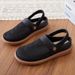 Women's Summer Sandals Hollow Mesh Japanese Sty Simp Closed-Toe Slippers Polyurethane Soft So Casual Shoes_vogvips.com