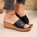 SHLIANG Women Sandals Wedge Heels Sandalias Summer Wedges Shoes For Women Summer Footwear Female Slippers S012A_vogvips.com