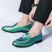 Suitable For All Seasons 2025 New Fashion Large Size 46 Tassel Loafers Men British Korean Style Hairstyle Leather Shoes_vogvips.com