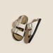 2025 Summer Thick Bottom Boken Cool For Women's Outerwear, New Casual Belt Buckle, Open Toe One Word Slippers_vogvips.com
