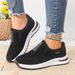 Women's Casual Plus Size Slip-On Running Shoes Comfortable Outdoor Sports Spring New Style_vogvips.com