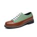 Unbeatable Quality Autumn And Winter New Colored Canvas Boys' Business Casual Leather Breathable Low Top Lace Up Lefu Formal Shoes_vogvips.com