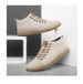 Men's Board Shoes Invisible Inner Height Increase Cm British Style Thick-soled Matte Pigskin Casual Shoes Sports Men's Shoes_vogvips.com