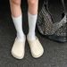 Popular EVA Closed-toe Slippers Men, Suitable For Outdoor Wear, Non-slip, Waterproof, Half-slippers, Stylish Couple's_vogvips.com