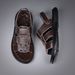 Men's Sandals Made Of Top-layer Cowhide, New Style Genuine Leather Non-slip Beach Shoes, Men's Soft-soled Dual-use_vogvips.com