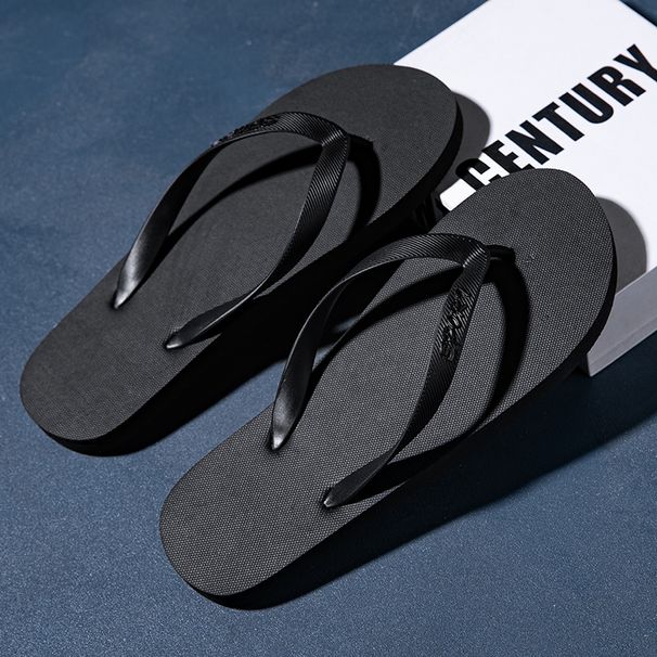 Men's Oversized Sandals Summer Wear, 46 Thick Sole Dual-use, 47 Hole Shoes For Men, 48 Beach Toe Cap Slippers_vogvips.com
