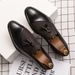 Vintage Small Leather Shoes Formal Business Fringe Leather Shoes_vogvips.com