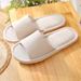 Four Season Linen Home Slippers Indoor Bedroom Women House Slides Autumn Unisex Lovers Shoes Adults Outdoor Casual_vogvips.com