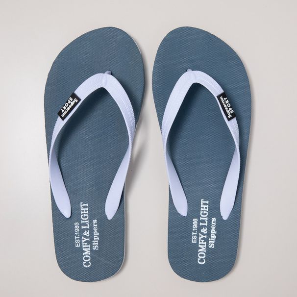 Men's Flat Flip Flop Sandals Comfortable & Stretchy Suitable For Home Sleeper, Vacation, Resort And Beach Outdoor Shoes_vogvips.com