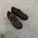 British Style Exquisite Carved Baroque Single Shoes Thick Heel Small Leather Shoes Loafers_vogvips.com