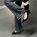 Black High Heels Women's Stiletto 2026 Pointed Spring New Etiquette Single Shoes Professional High Heels_vogvips.com