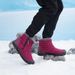 Cotton Shoes Winter Plus Velvet Thickened Men's And Women's Cotton Boots Outdoor Mountaineering Soles Walking Shoes Snow Boots_vogvips.com
