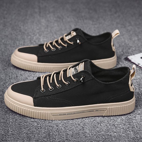 Men’s Shoes spring new breathable canvas shoes men's trendy casual shoes all match cloth shoes men's shoes men's_vogvips.com