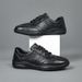 2025 Summer New Sandals Genuine Hollow Breathable Casual Leather Versatile Men's Shoes Soft Sole_vogvips.com