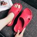 Fujian New Men's Summer Home 45 Indoor 36.37 Plus Fat Bottom Wide Cool Slippers_vogvips.com