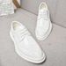 Euro Step New White Brogue Men's Leather Summer Breathable Business Formal British Style Pointed Wedding Shoes For Men_vogvips.com