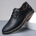 2024 New Men's Leather With Soft Cowhide Sole, Versatile Breathable British Style Business Casual Shoes_vogvips.com