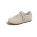 Lancui Soft Sole Versatile White Sneakers For Women Breathable Ballet Style Casual Flat Training Women's Shoes_vogvips.com