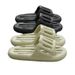 Women's Slippers Men's Indoor Bathing Water-Draining Household Hollow Bathroom EVA Thick-Soled Men_vogvips.com