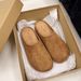 Women's Versatile Birken Sandals 2025 Spring And Autumn Thick Sole Slip-On Lazy Closed-Toe Half Slippers_vogvips.com