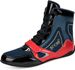 Unisex Boxing Shoes High Top Sparring Training Boots Leather Wrestling Shoes Lightweight Bodybuilding Competition Training Shoes_vogvips.com