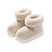 Thick-Soled For Women, Fleece-Lined Indoor Home Slippers With Heel, Maternity Cotton Shoes, Large Fur Mouth, Autumn_vogvips.com