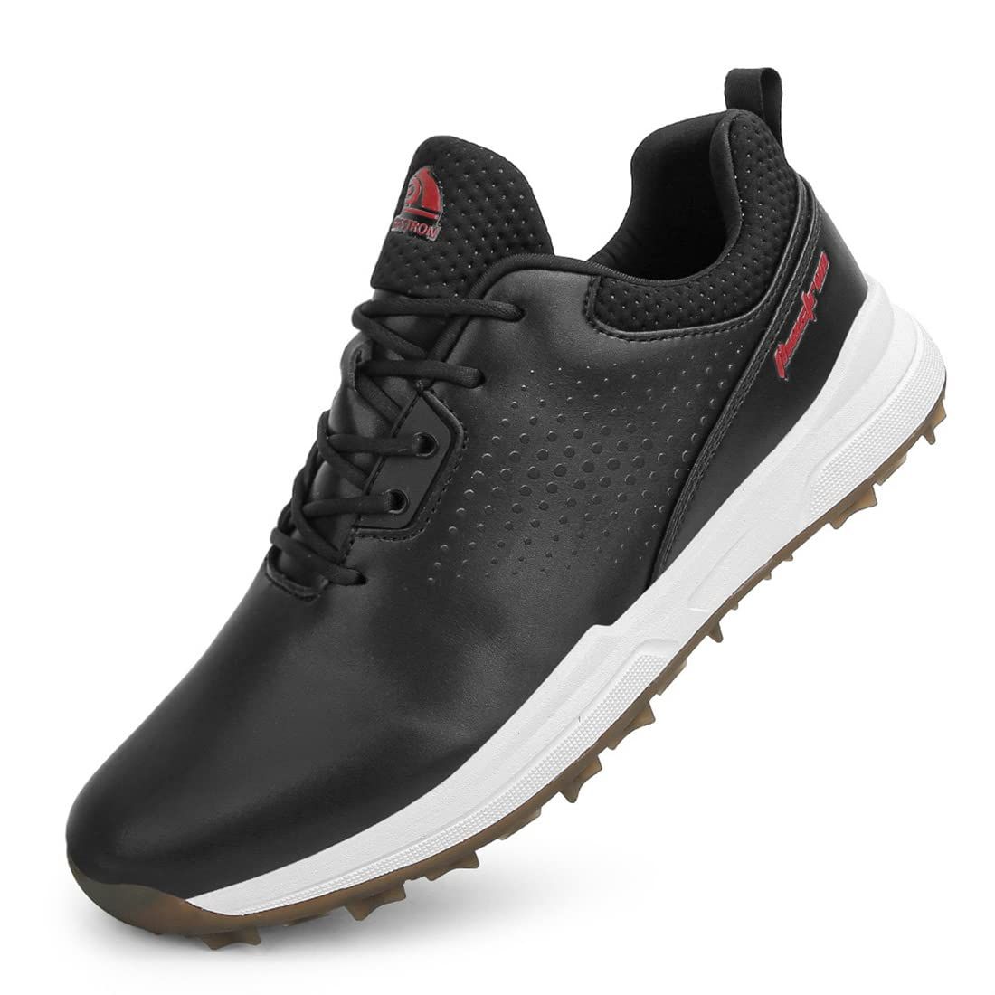 Waterproof Spikeless Golf Shoes, Comfortable Men Golf Sneakers Outdoor No-Slip Walking Footwears_vogvips.com