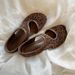 Sheepskin Version~Unique Design Hollowed-out Height-increasing Suede Women's Retro Casual Fashion Leopard Print_vogvips.com